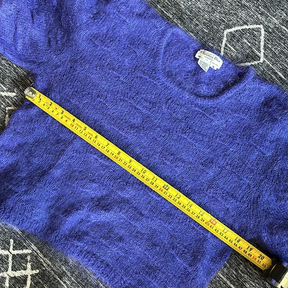 Vintage Christian Dior Mohair sweater - Picture 5 of 5